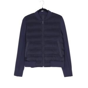 LULULEMON Down & Around Bomber Reversible Jacket Black 800 Fill Down Women's 8